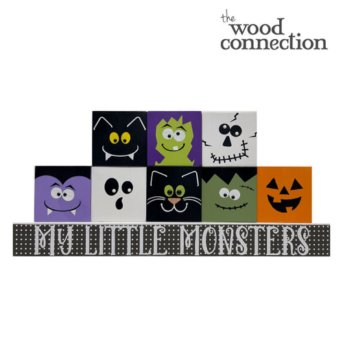 My Little Monsters Blocks Set