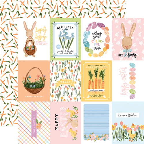 My Favorite Easter: 3x4 Journaling Cards Scrapbook Paper