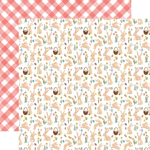 My favorite Easter: Cottontail Scrapbook Paper
