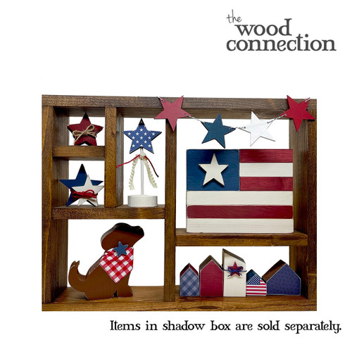 Shadow box - July 4th Edition - Shadow Box Only