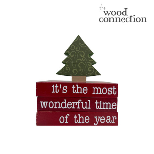 It's The Most Wonderful Time Of The Year Book Stack