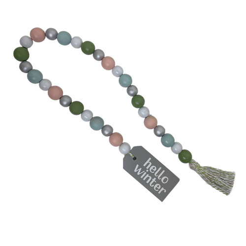 Hello Winter Beaded Strand