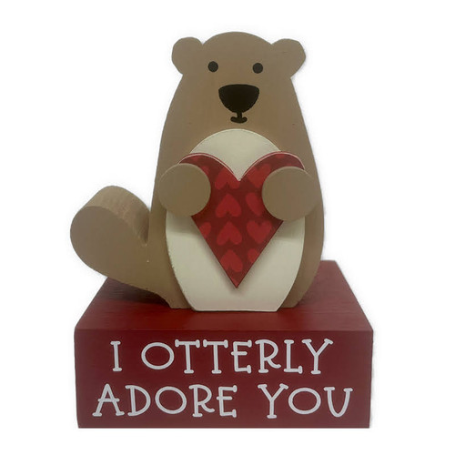 I Otterly Adore You Otter on Block