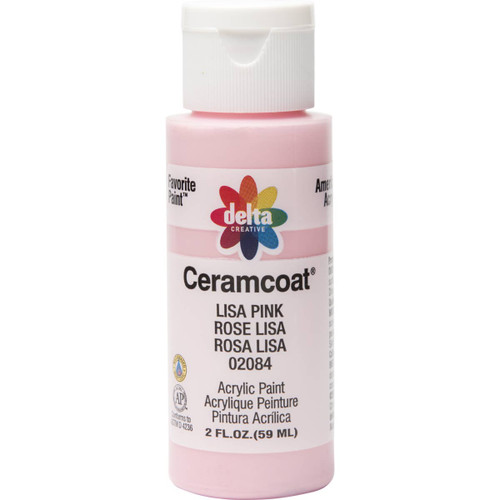 Delta Ceramcoat ® Acrylic Paint, Lisa Pink