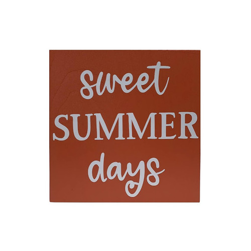 Sweet Summer Days 4x4 Block