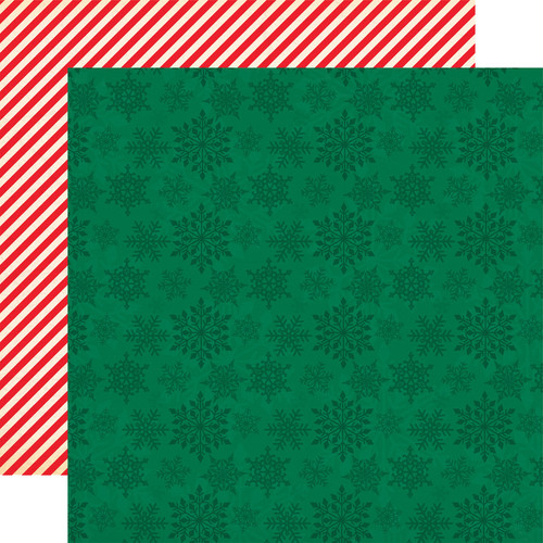 Season's Greetings: Snowflake Wishes Scrapbook Paper