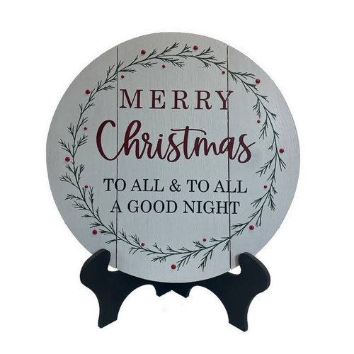 Merry Christmas to all circle plank