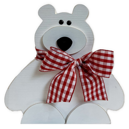 sitting polar bear valentines