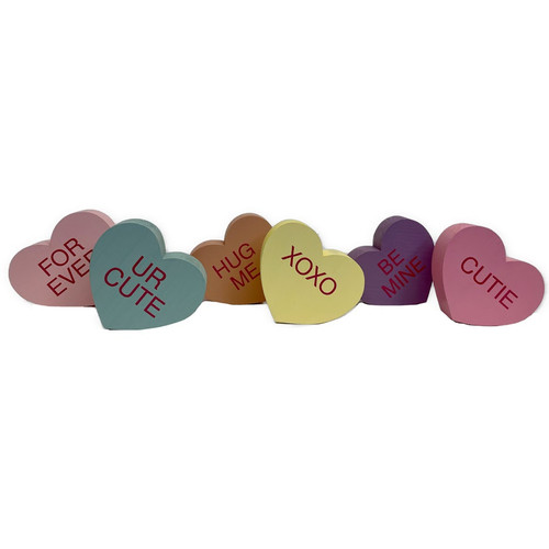 Conversation heart set 1