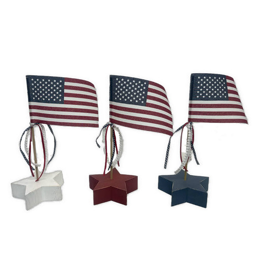 flag w/chunky star base