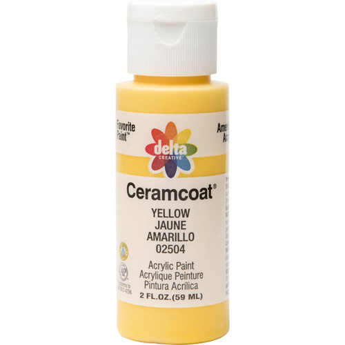 Delta Ceramcoat ® Acrylic Paint, Yellow