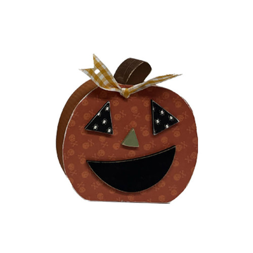 Happy face pumpkin