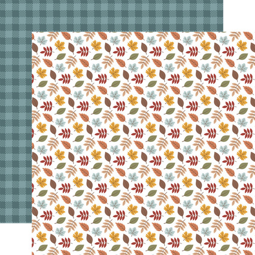 Sweater Weather: Autumn Leaves Scrapbook Paper