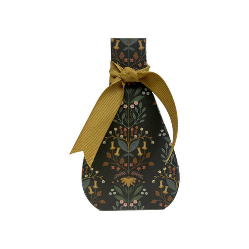  tall round vase-Thanksgiving edition