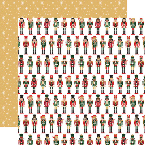 Nut Cracker Christmas: Nutcracker Assortment Scrapbook Paper
