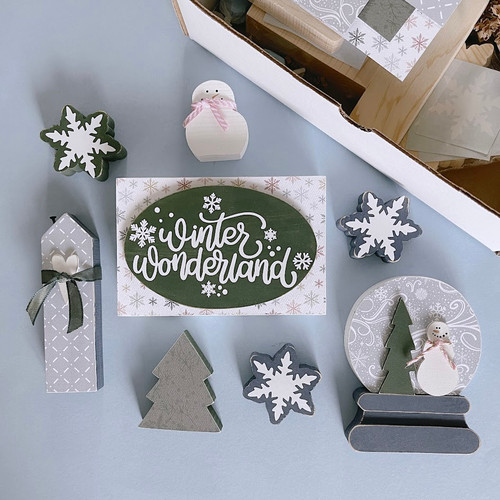 Winter 2024 monthly box-does not include paint