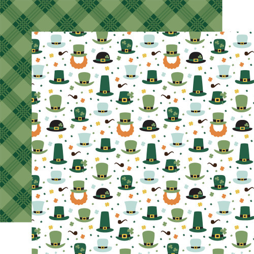 Lucky Charm: Leprechaun Luck Scrapbook Paper