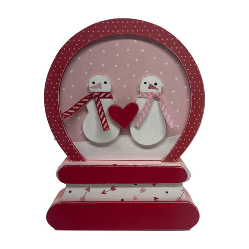 valentine snowglobe