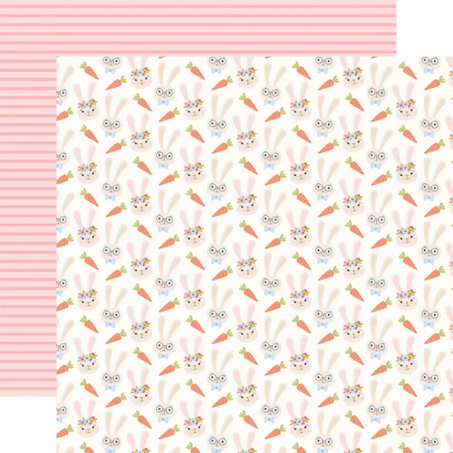 Bunnies & Baskets: Easter Bunnies Scrapbook Paper