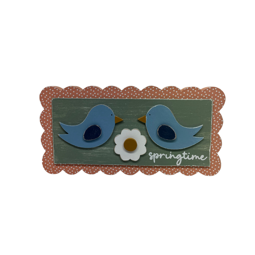 Bird overlay on 5x10 stamp