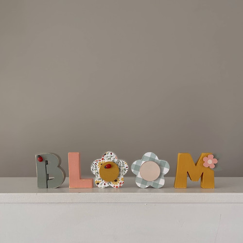 BLOOM letter set -KIT only