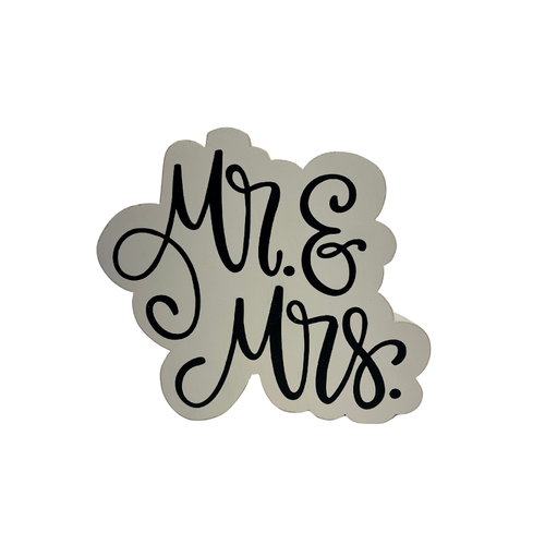 Mr. & Mrs. outline