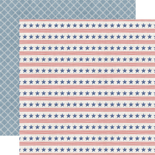 Yankee Doodle: Stars and Stripes Forever Scrapbook Paper