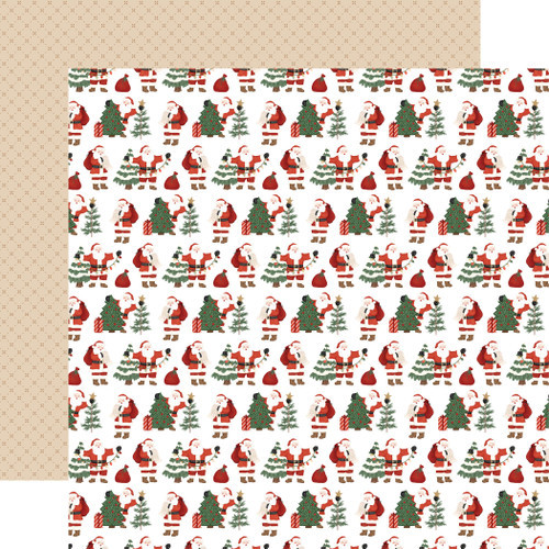 Christmas Village: Here Comes Santa Paper