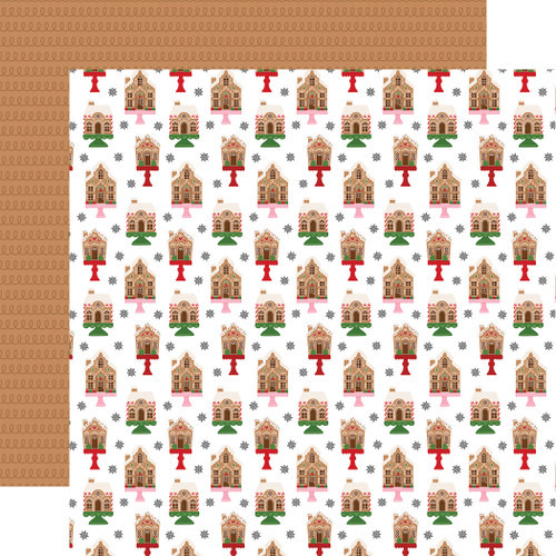 Santa's Christmas Delivery: Gingerbread Houses Paper