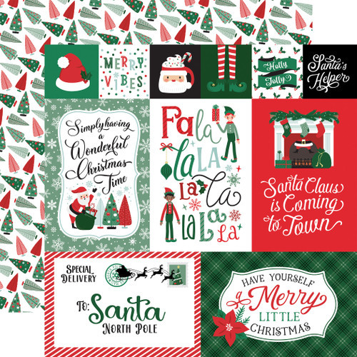 Christmas Express: Multi Journaling Cards Paper
