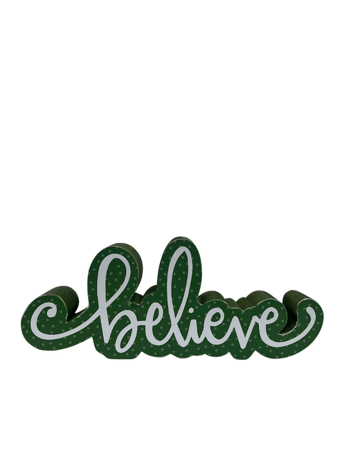 Believe letter set