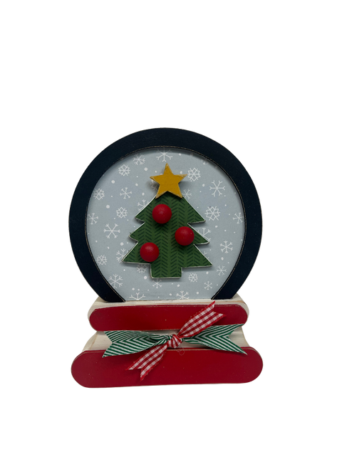 Christmas Tree snow globe