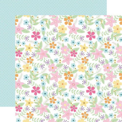 Easter Basket: Spring Floral Paper