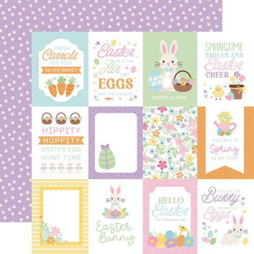 Easter Basket: 3x4 Journaling Cards Paper