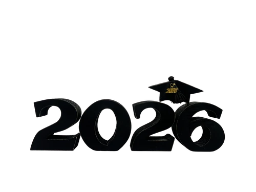 2026 with Graduation Cap