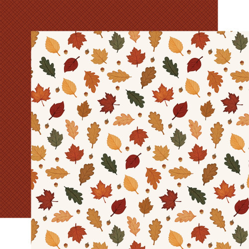 Here Comes Autumn: Colors of Fall Leaves Paper