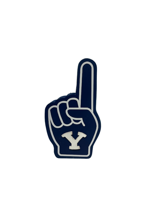  chunky foam finger with Y overlay