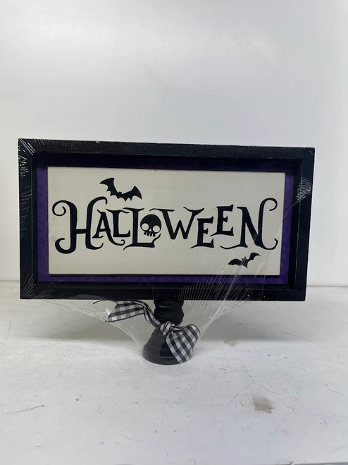FALL SAMPLE SALE - HALLOWEEN BOX SIGN