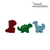 Chunky Dinosaur Trio