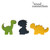 Chunky Dinosaur Trio