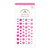 Bubblegum Pink Doodlebug Sprinkle Dots
