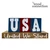 USA United We Stand Block Set