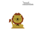 Lion on Block