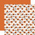 Halloween Party: Gleaming Gourds Scrapbook Paper