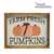 Farm Fresh Pumpkins 11x14 Box Sign