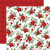 Home For Christmas: Fa La La Floral Scrapbook Paper