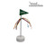 Lucky Pennant on Tiny Base and Dowel