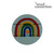 Rainbow on Mini Slat Circle