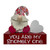 Valentine Gnome Sitting on Block