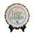 Happy Haunting Circle Plank with Beads
